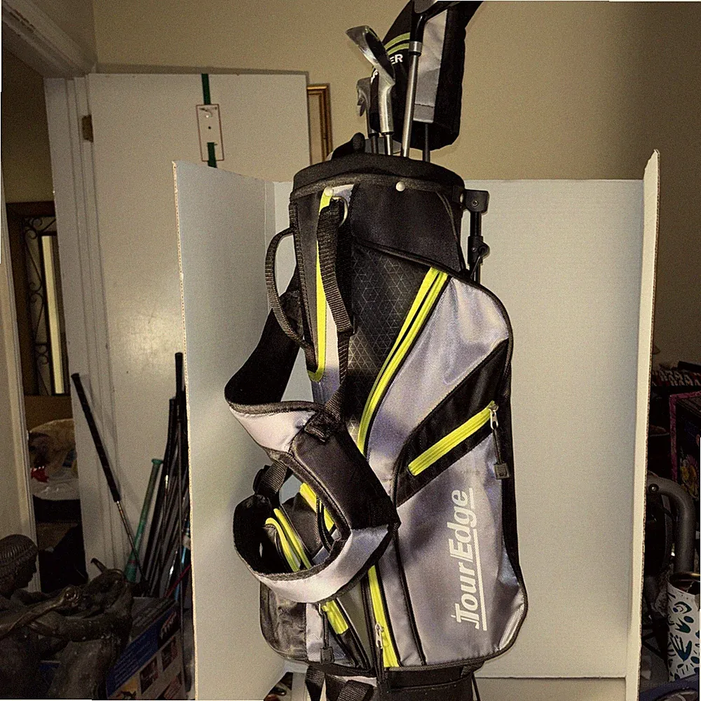 Tour Edge Hot Launch HL J Golf Club Set Youth Kids Junior Green RH 52"-58" Tall