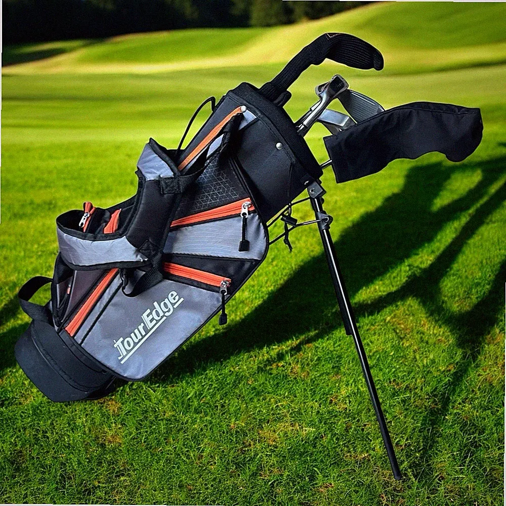 Tour Edge Hot Launch HL J Golf Club Set Youth Kids Junior Orange RH 46"-52" Tall