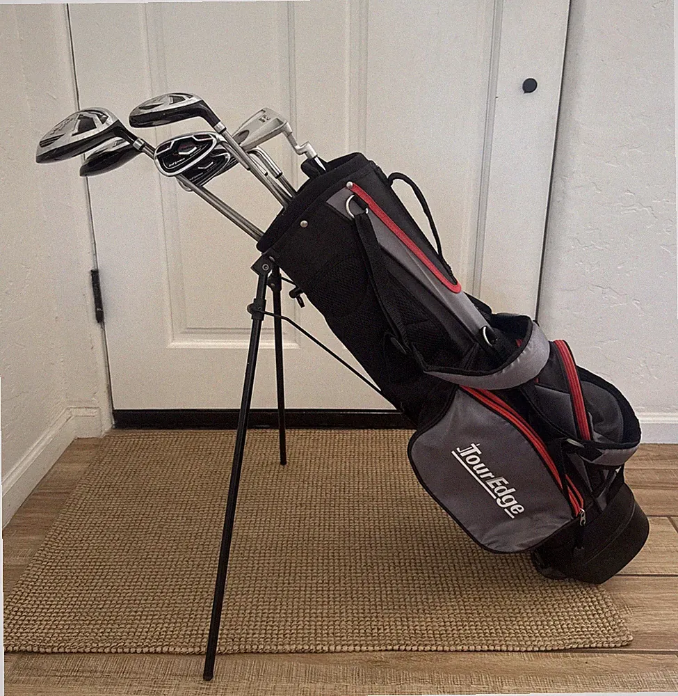 Tour Edge Hot Launch HL-J Golf Set Youth Kids Junior w/Bag - 9-12 yrs (52"-58")