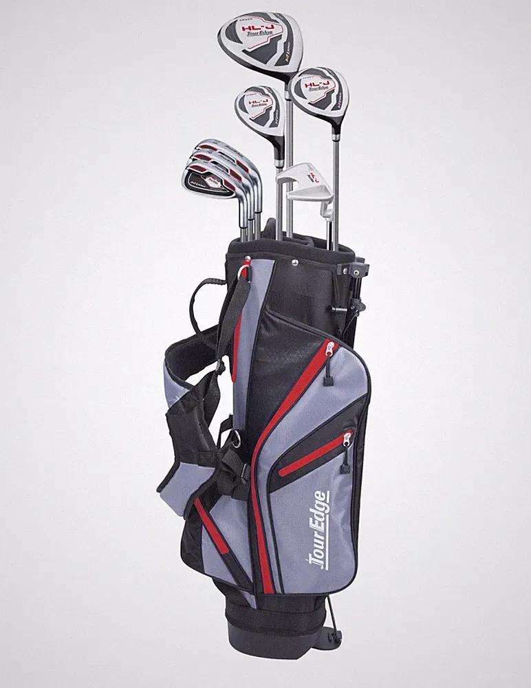 Tour Edge Hot Launch HL-J Junior Sets - RIGHT HAND Kids - RED SET Ages 9-12yrs