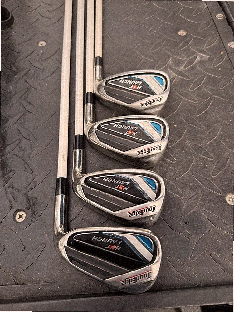 Tour Edge Hot Launch Iron Set 7-Pw Golf Clubs A FLEX shafts RH