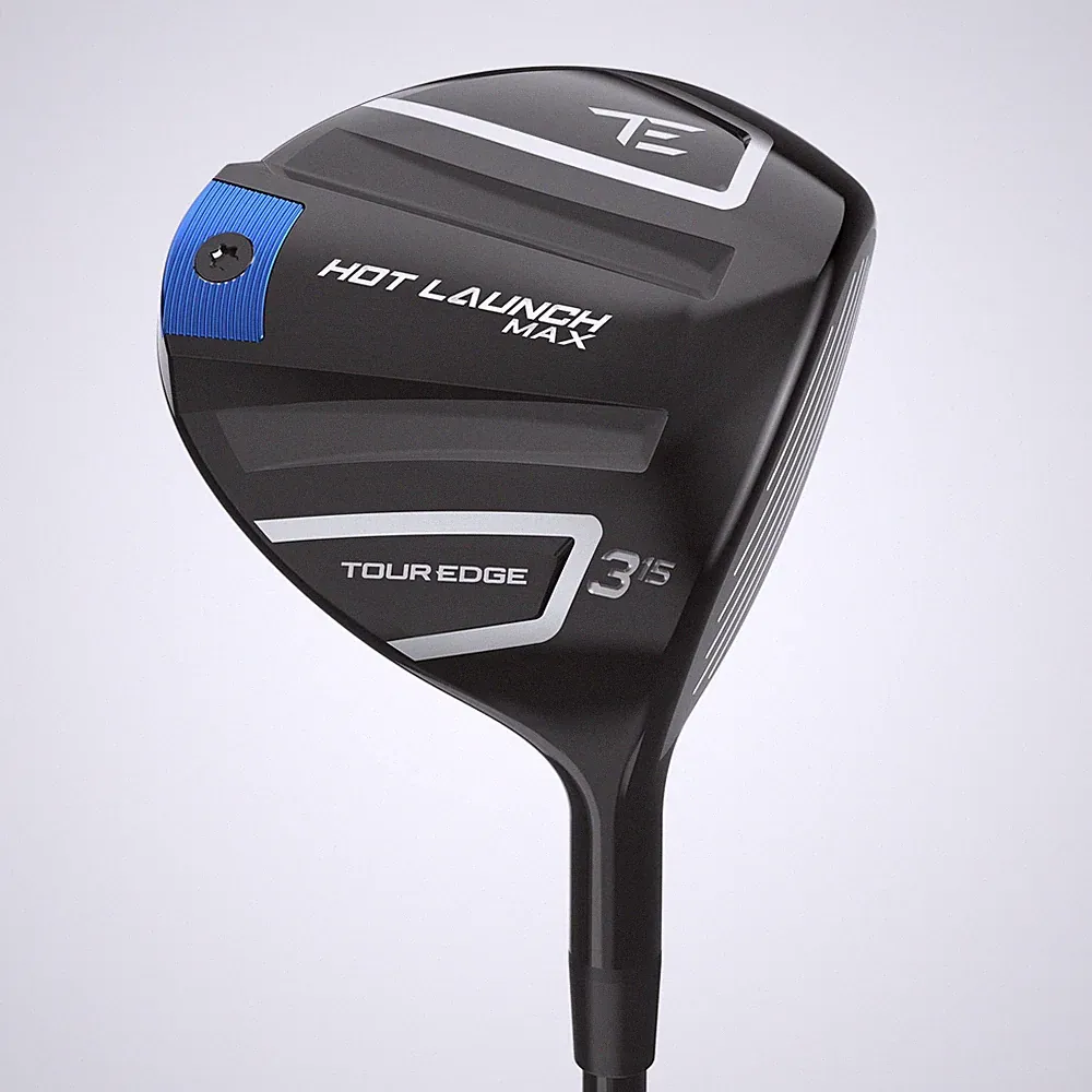 Tour Edge Hot Launch Max 18* 5 Wood Senior Graphite Aldila Ascent 50 Very Good