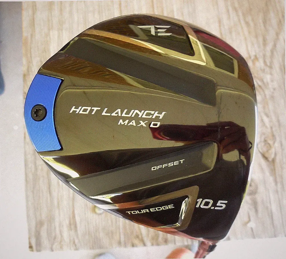 Tour Edge Hot Launch Max-D Driver 10.5° Aldila Ascent 55S Stiff–New Condition