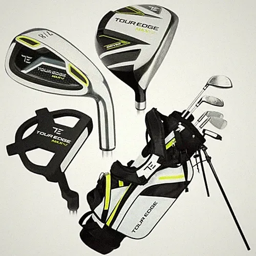 Tour Edge JLH Max-J Junior Golf Package Set - 7-10 - Lime Green