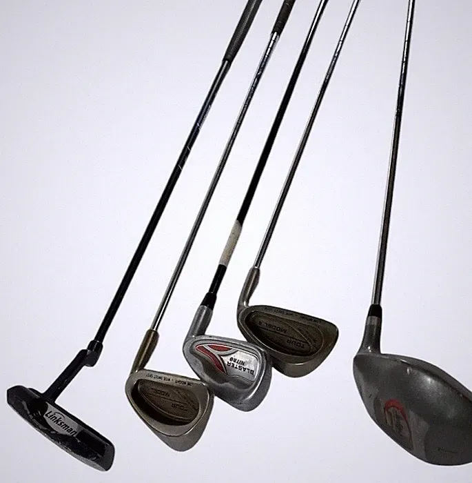 Tour Edge Junior Driver Tour Model II 5 9 Iron Blaster Nitro 7 Putter Golf Lot