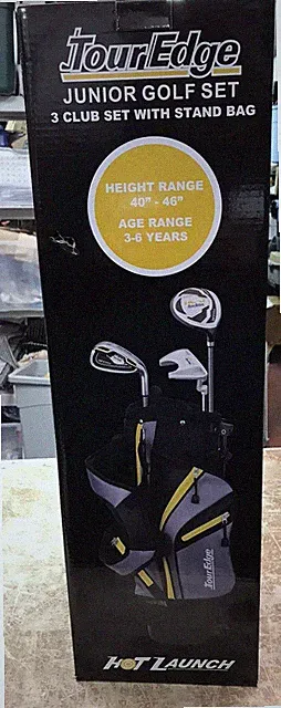 Tour Edge Junior Right Handed Golf Set With Bag