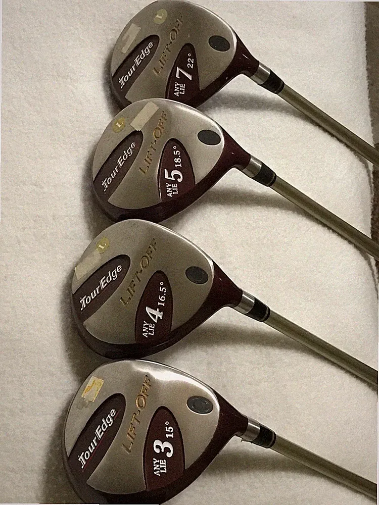 Tour Edge Lift-Off 3-4-5-7 Fairway Woods Ladies Regular Flex Graphite Shaft