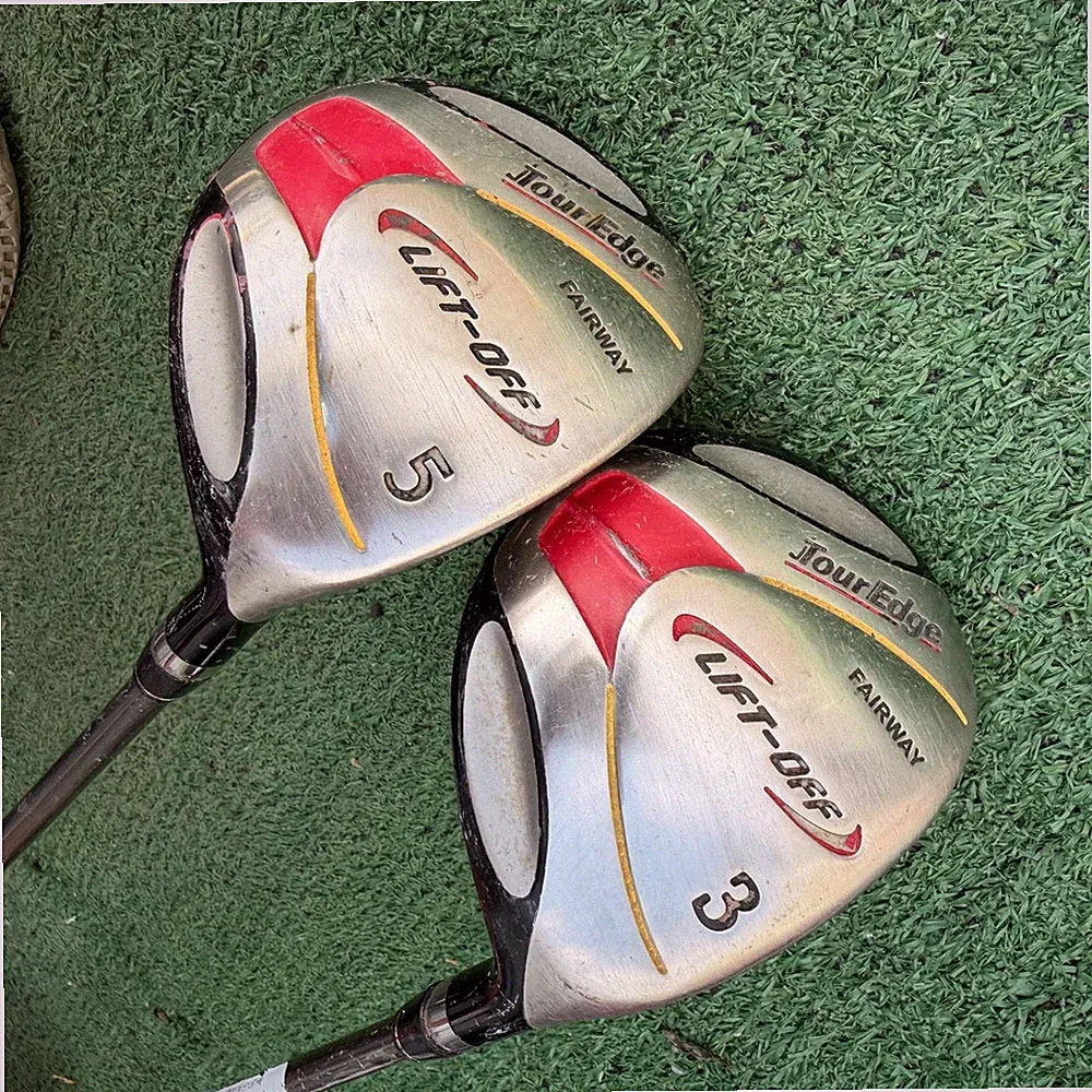 Tour Edge Lift-Off Fairway Woods 3 & 5 Ultra-Lite Graphite Shaft Set