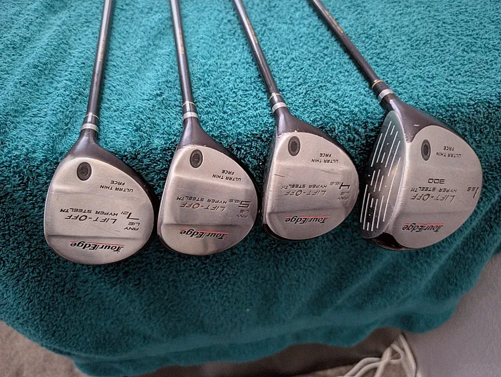 Tour Edge Lift-Off Hyper Fairway Wood Set