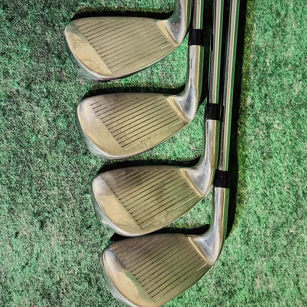 Tour Edge Reaction 2 6 7 8 9 Iron Set Mens RH Steel Shaft Cavity Back Golf Clubs
