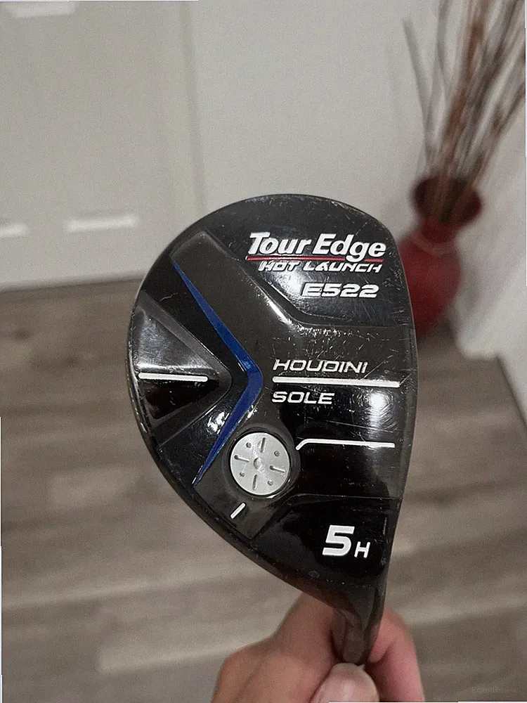 Tour Edge RH Hot Launch E522 5 Hybrid W/ Houdini Sole Mitsubishi Fubuki HL Shaft