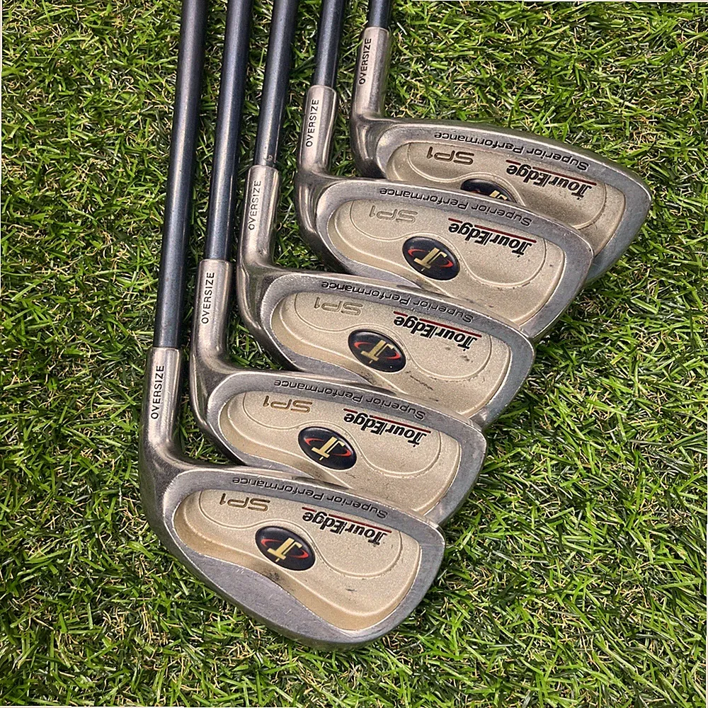 Tour Edge SP1 Oversize 5,6,8,9,SW Partial Iron Set Ladies Flex Graphite Golf