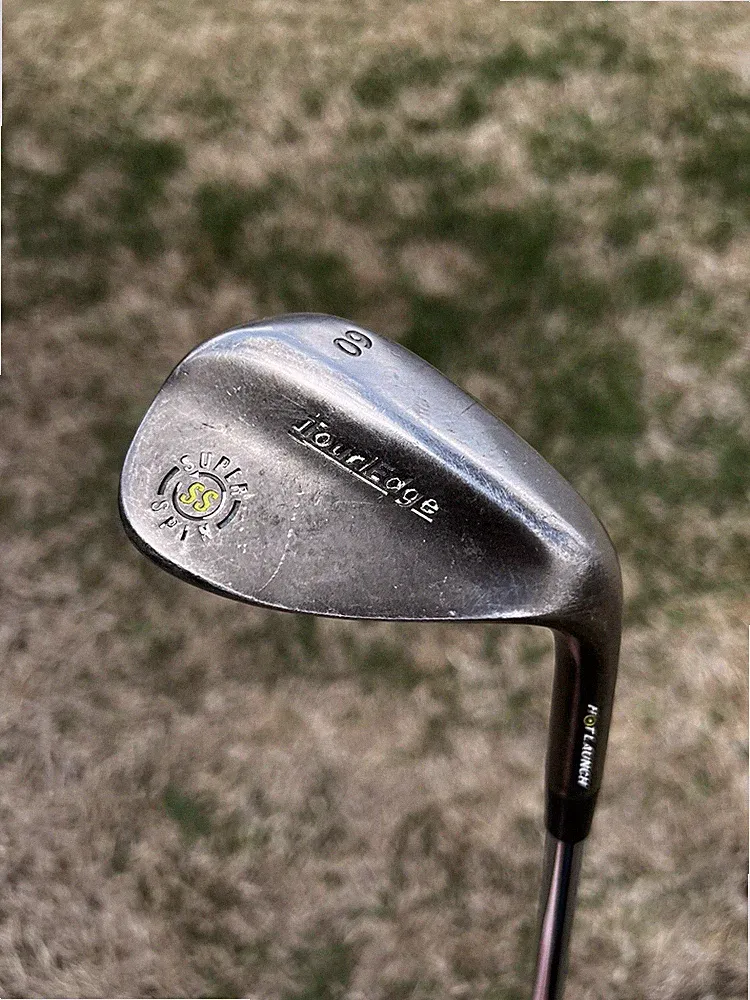 Tour Edge Super Spin Lob Wedge 60* RH KBS Wedge Flex Steel Shaft