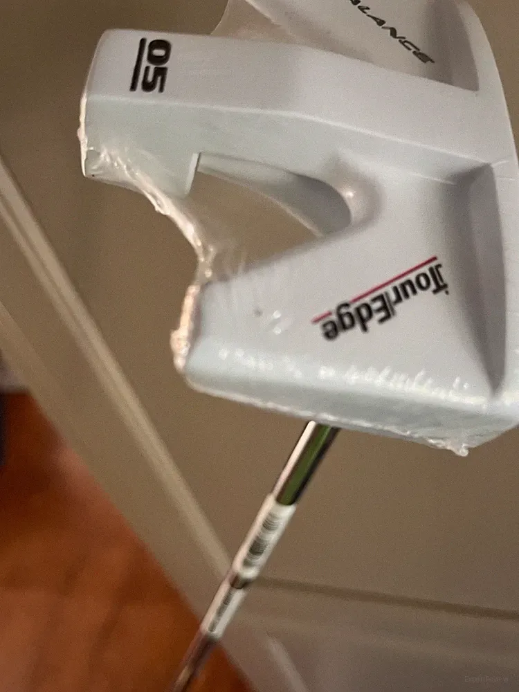 Tour Edge T-Balance Putter White 05 35" RH Includes Headcover
