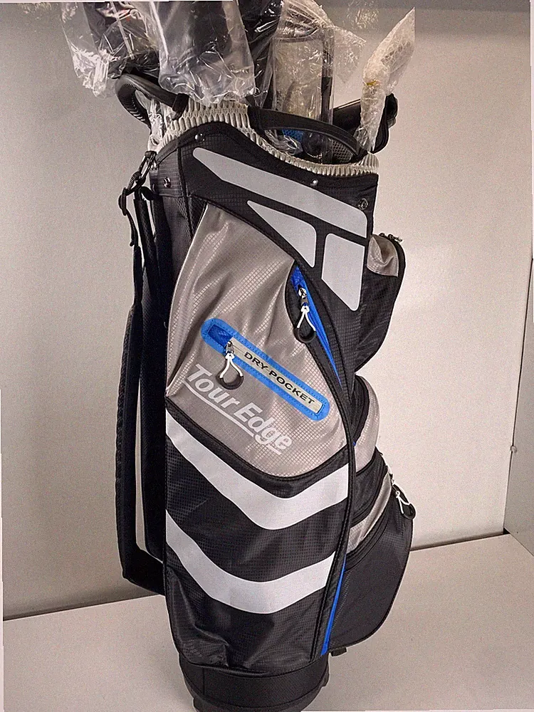 Tour Edge TE-400 Men's Right-Handed 12-Piece Graphite Golf Set w/ Cart Bag
