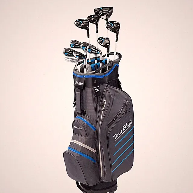 Tour Edge TE-400 Women's Complete Golf Set w/ Cart Bag Graphite