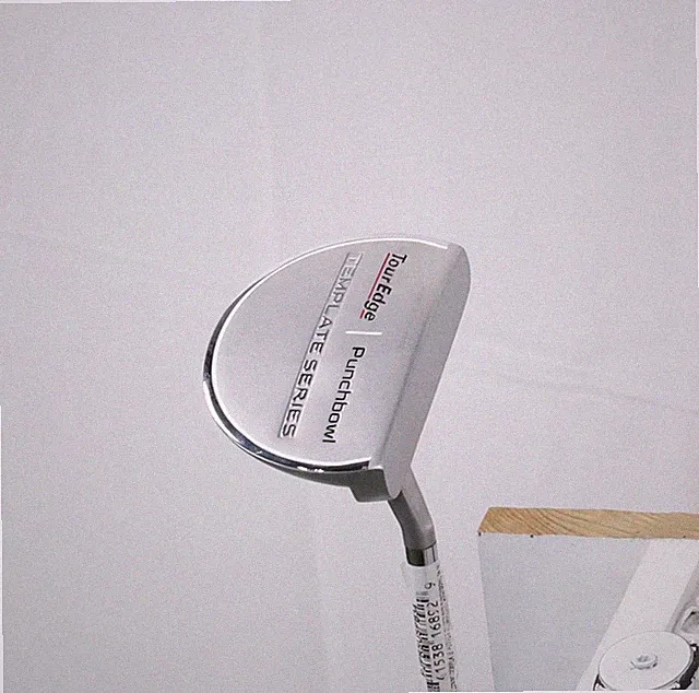 Tour Edge Template Punchbowl Silver 34" Putter Excellent Rh 13184205