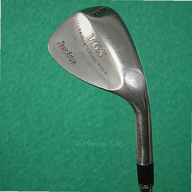Tour Edge TGS Triple Grind Sole 60° LW Lob Wedge Precision Rifle Steel Stiff