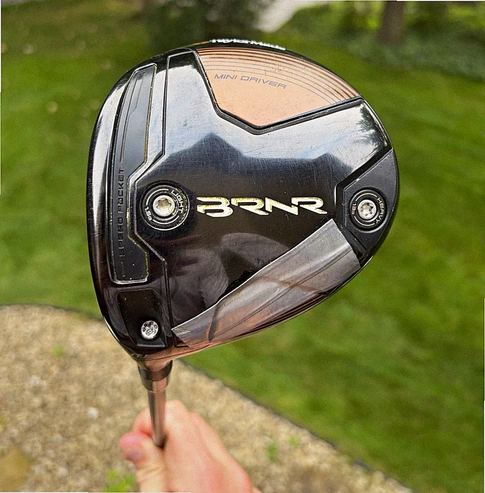TOUR ISSUE Left Handed Taylormade BRNR Mini Driver 11.5 w/ Fujikura Speeder TX