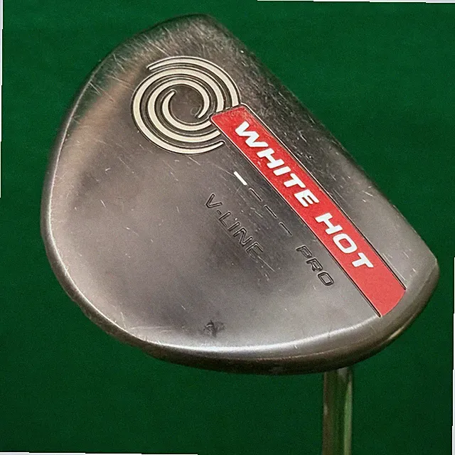 TOUR ISSUE Odyssey White Hot Pro V-Line Black 34" SB Mallet Putter Golf Club