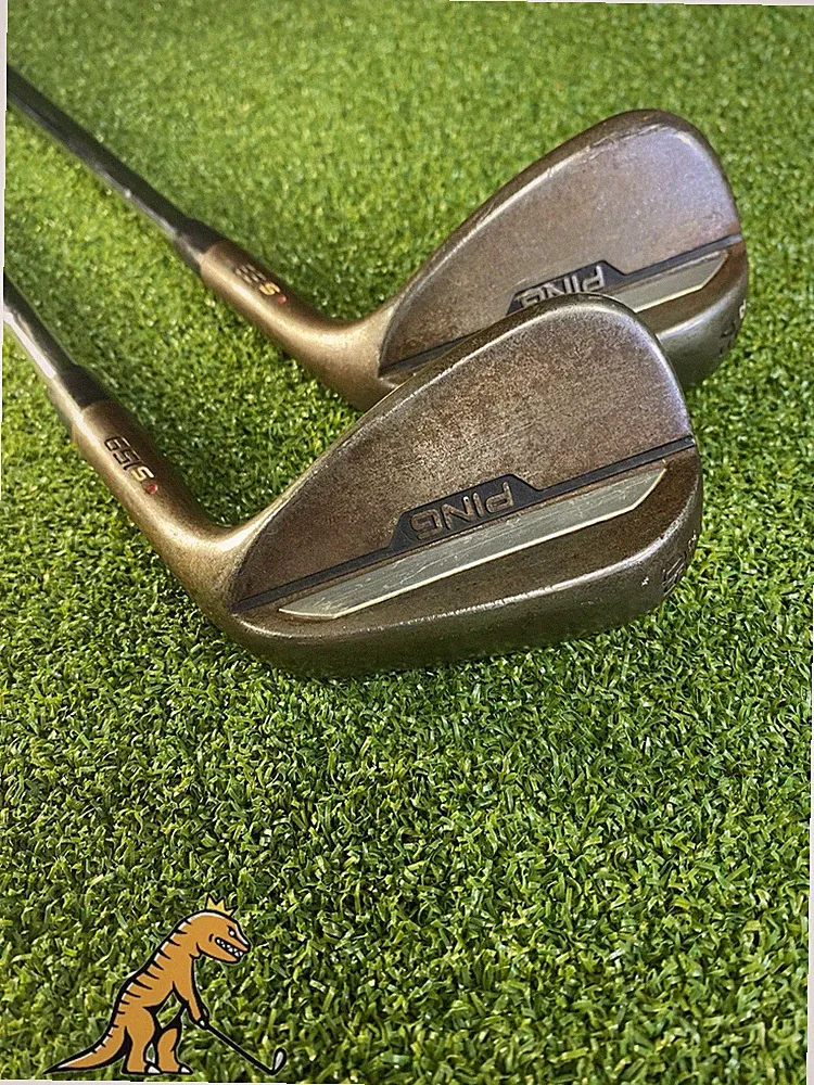 Tour Issue Ping S159 Raw Wedge Set 50.12*, 54.12* NS Pro 130g Extra Stiff Steel