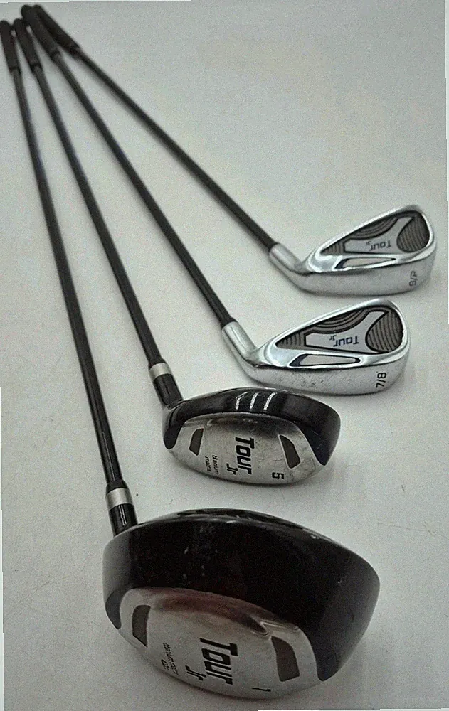 Tour Jr. Titanium Matrix Junior Golf Club 4-Piece Set RH Age 9-12 Read