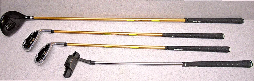 TOUR LOGIC JUNIOR PRO GOLF CLUBS 3 CLUB SET RH