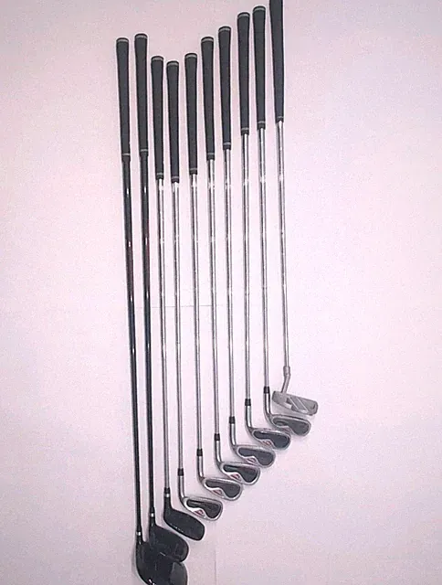 Tour Logic TI92 Club Set Driver-10° 4 Wood-18° Utility-22° 5-7-7-8-9-PW-Putter