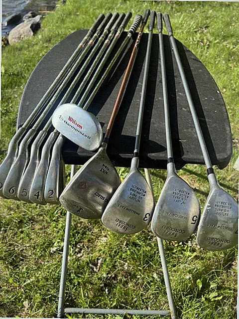Tour Model II Iron Golf Club Set 2,4,5,6,9 Woods 1,3,5,7 With Putter (10 PCs)