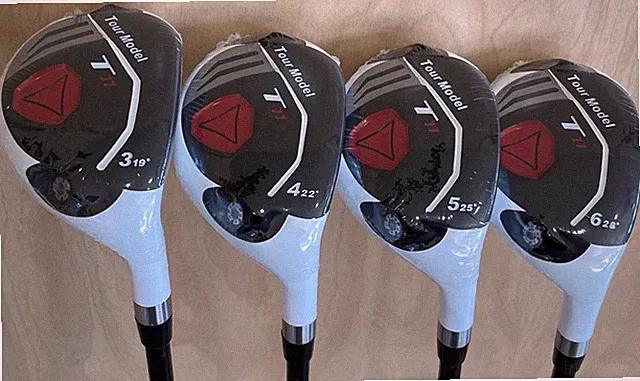 Tour Model T11 Hybrids #3 #4 #5 #6 Taylor Fit SENIOR Graphite Rescue Iron Woods