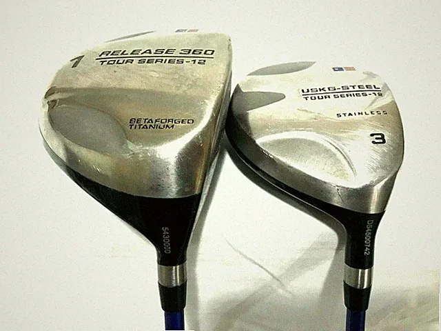 Tour Series -12 Set of 2 Golf Club Woods 1 & 3 RH