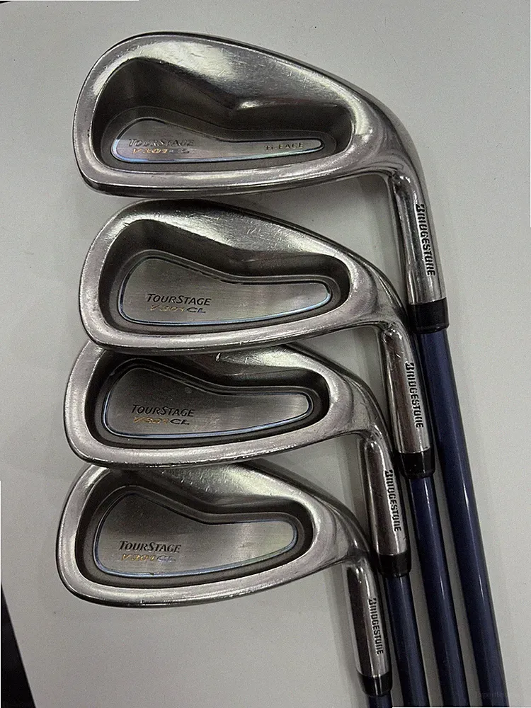 Tour Stage V301 Bridgestone Titanium Face Iron Golf Club Set 7,8,9,p,ps, 6 clubs