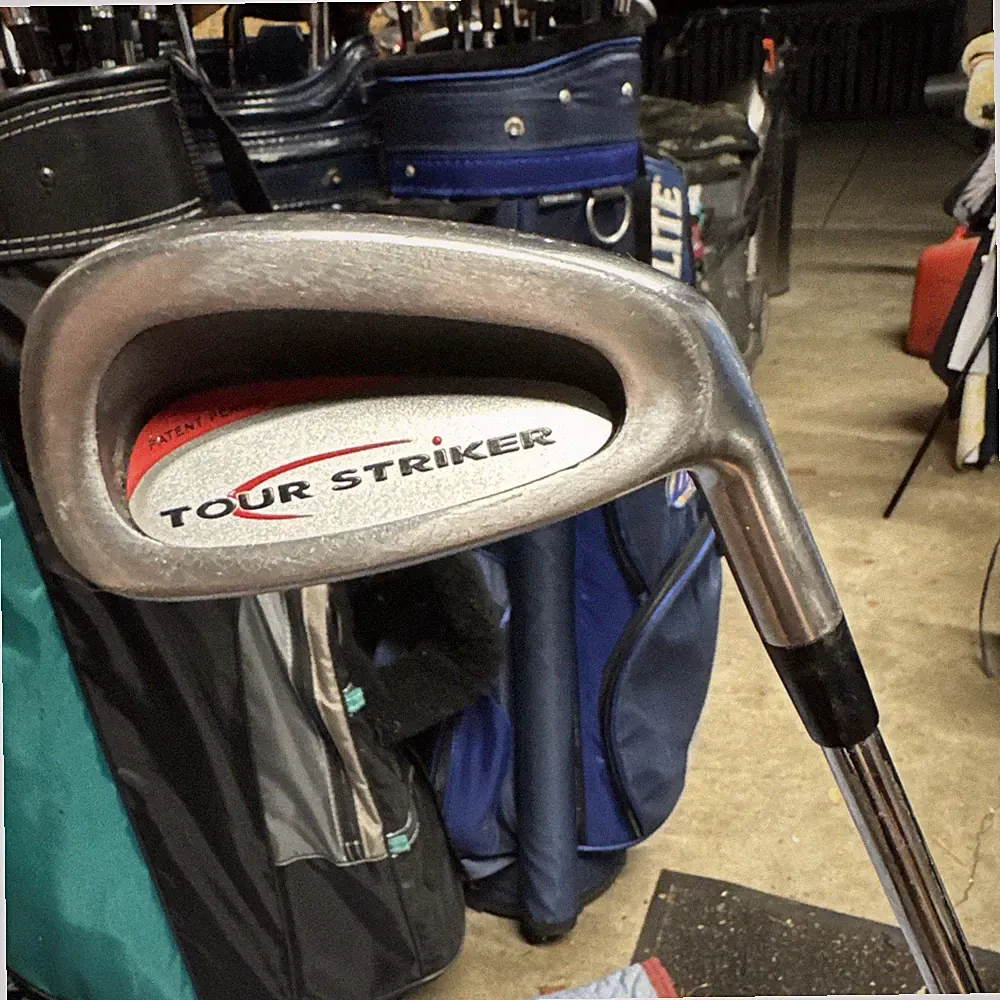 Tour Striker Training Golf Club Iron Steel RH 36” New Grip