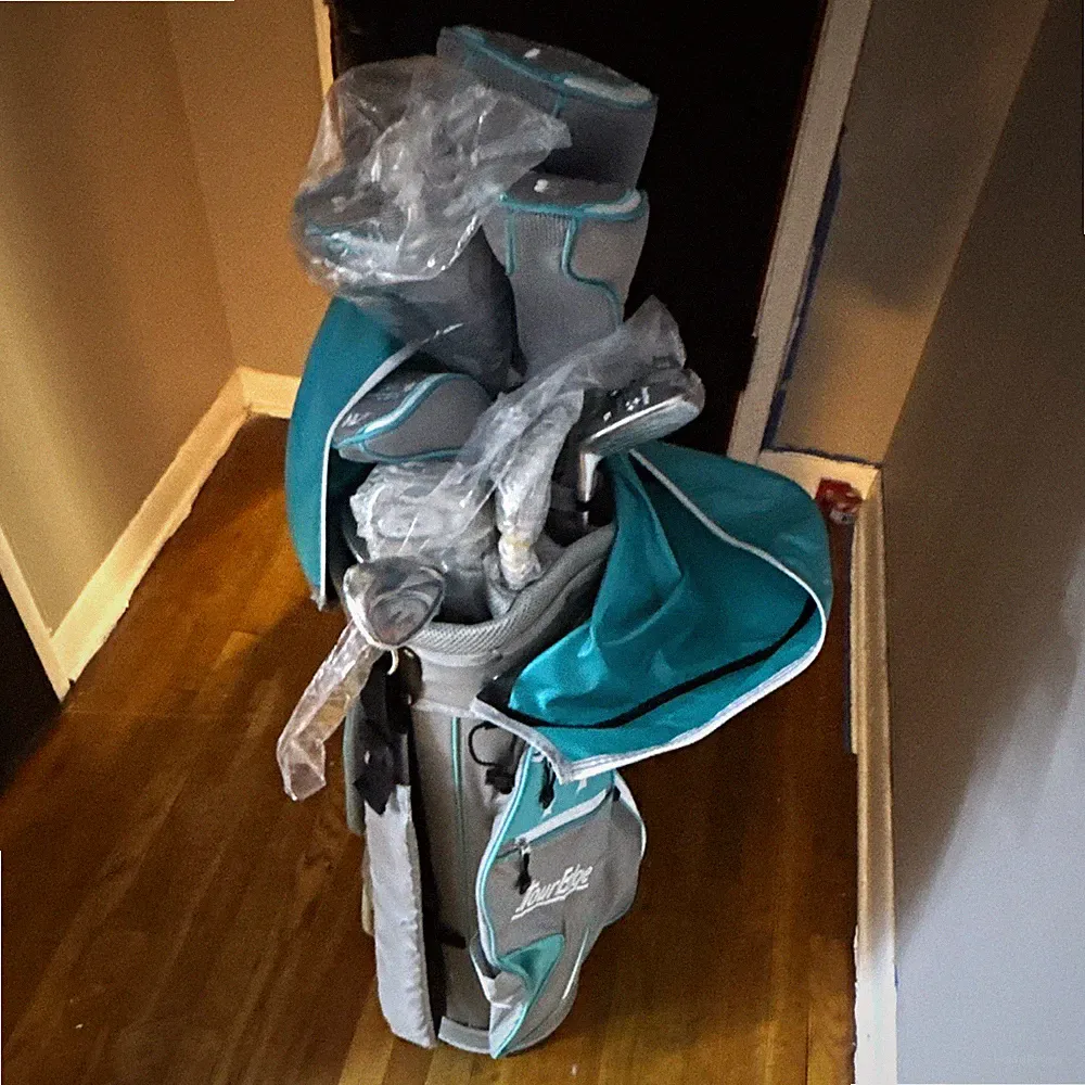 TourEdge Lady Edge Completed Set barely used 9 golf clubs