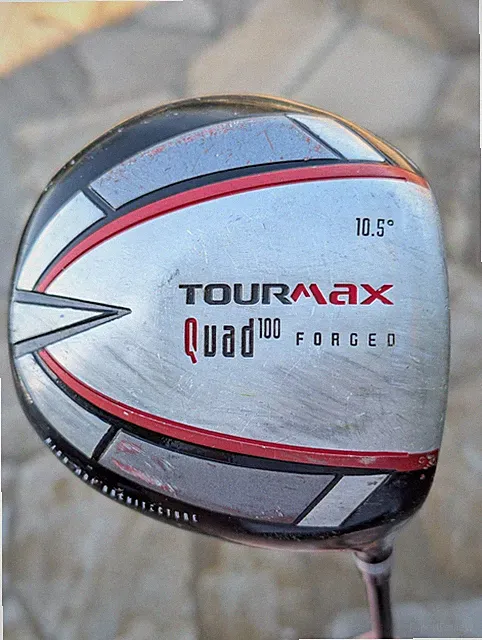 TourMax Quad 100 Forged Driver 10.5 Degree Loft Right Handed Uniflex Graphite