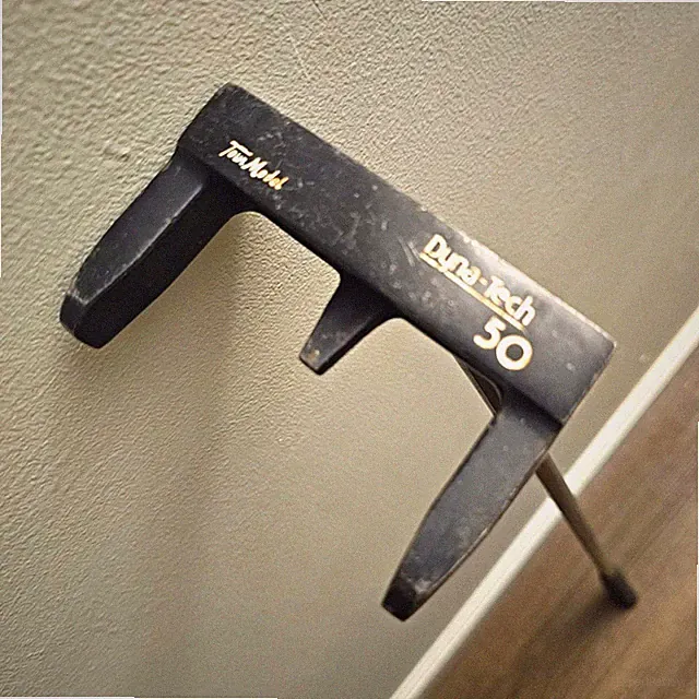 TourModel Dyna-Tech 50 Mallet Putter Steel Shaft Right-Handed Black/Silver 35"