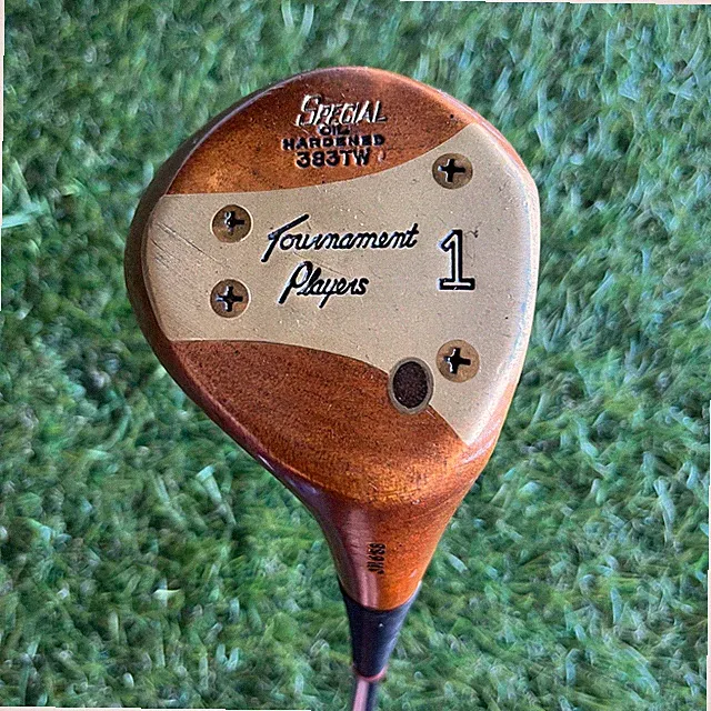 Tournament Players Jimmy Mick Persimmon 1 Wood Special Oil Hardened 383TW Driver