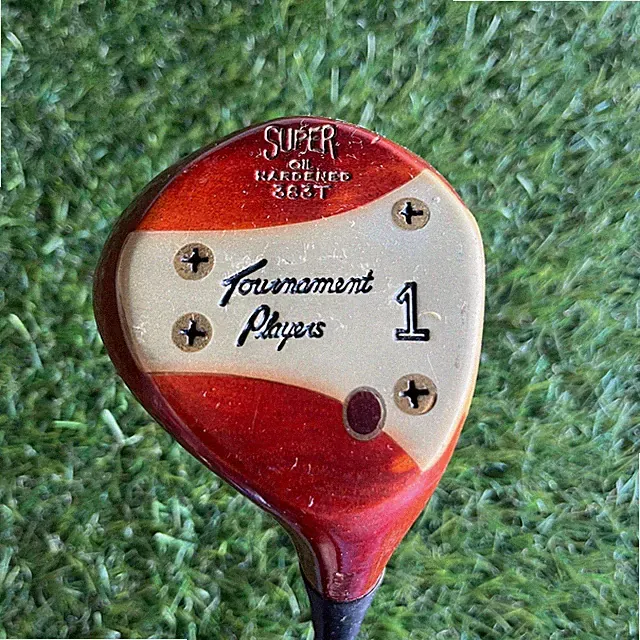 Tournament Players Persimmon 1 Wood Special Oil Hardened 383T Driver Vintage