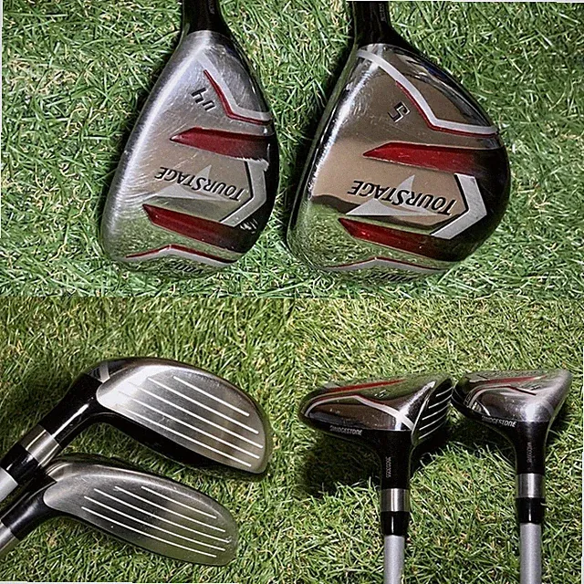 TOURSTAGE Club Set 1W 5W 4H 7-9i Pw P/S Sw PT 10pc RH Graphite & Steel Stiff