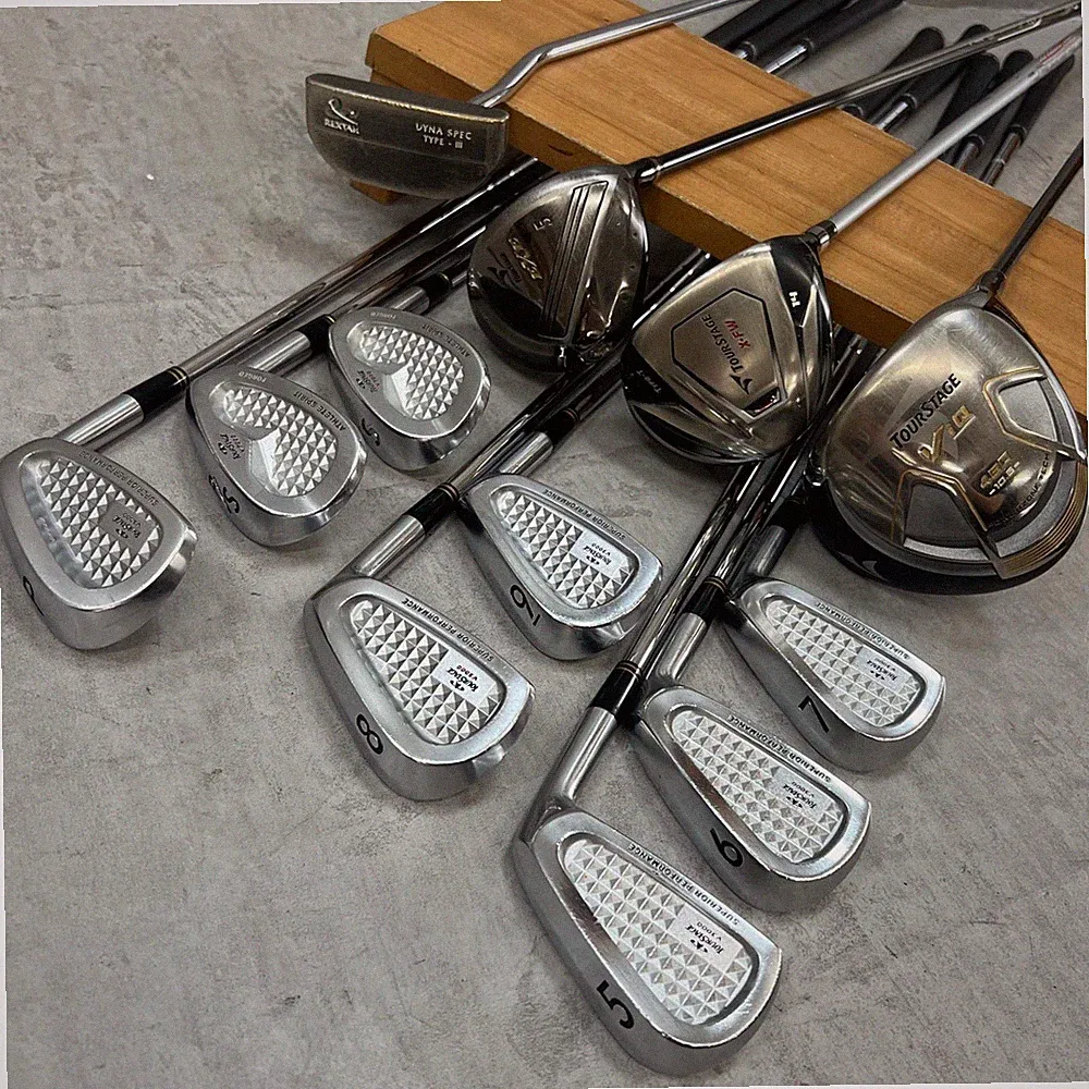 TOURSTAGE Men's Golf Club Set 12pcs Right Handed Carbon & Steel Shafts