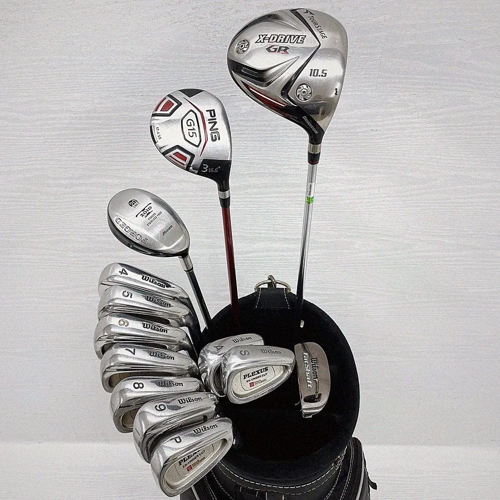 TOURSTAGE Wilson MIZUNO PING Golf Club Beginner Set FLEX: SR