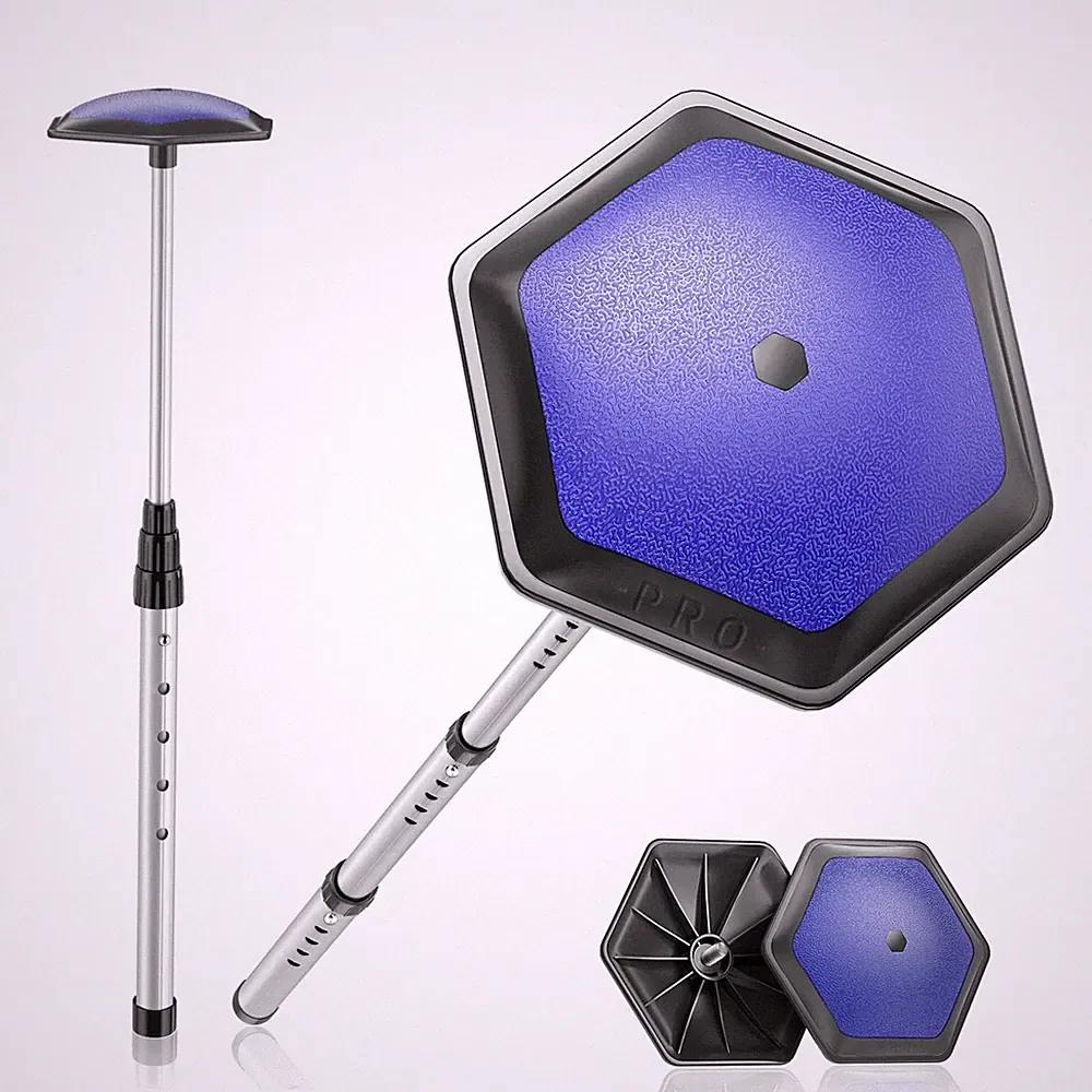 ToVii Golf Stiff Arm Club Protector, Sturdy Aluminum Alloy Travel Blue