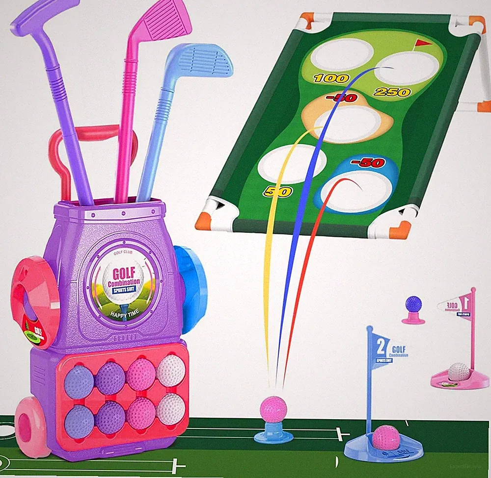 TOY Life Kids Golf Clubs 3-5, Kids Golf Set, Toddler Golf Clubs,Toddler Golf Set