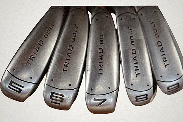 Triad Golf 5-Iron Set (5-9) Dynamic Gold Steel Shafts Lamkin Crossline RH