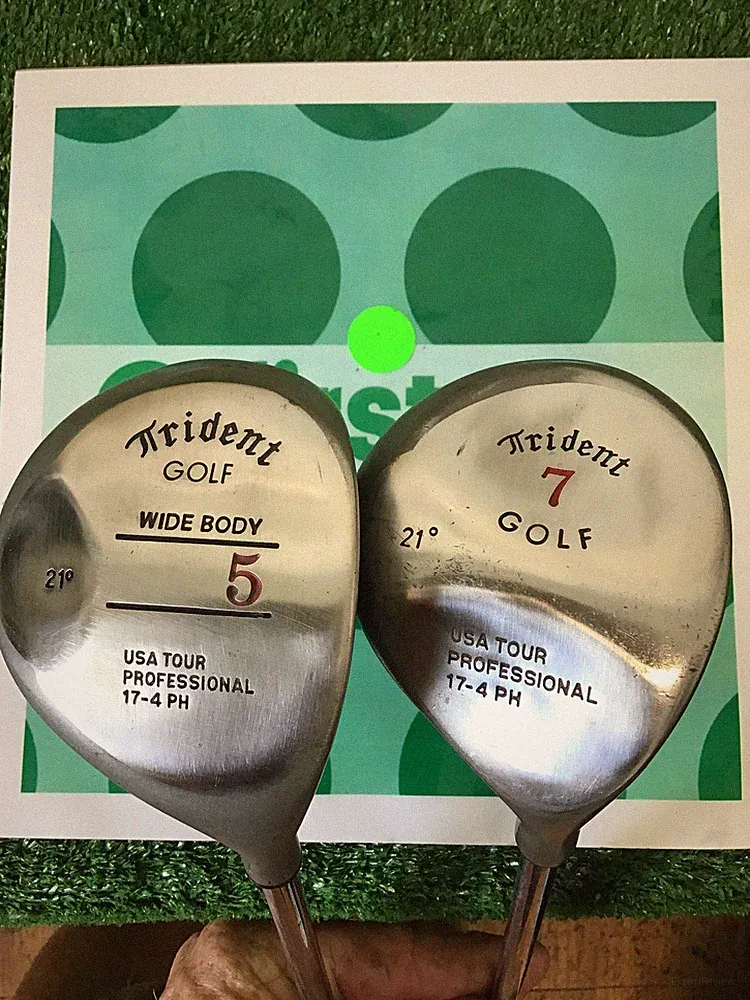 Trident Wide Body 5-7 Woods Set Regular Steel Shafts