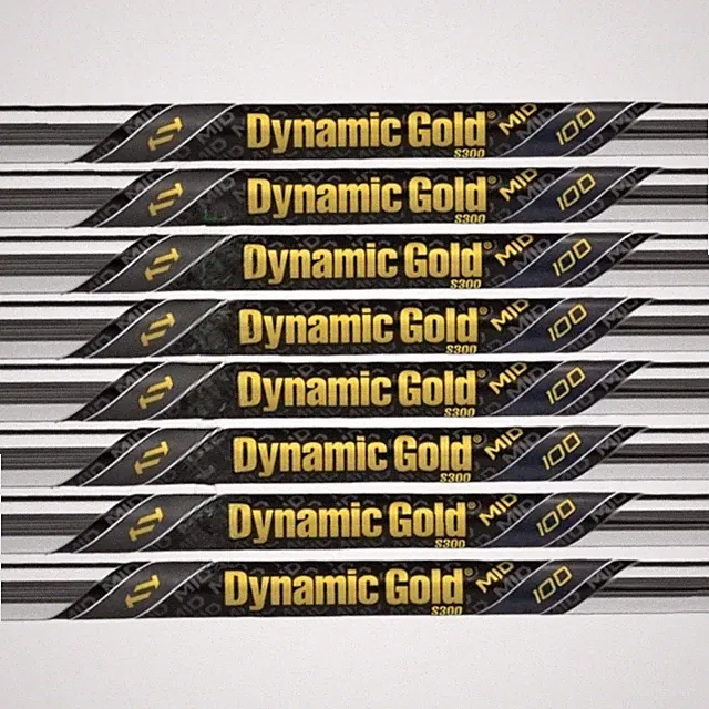 True Temper Dynamic Gold 100 MID .355 Taper Tip Iron Golf Club Shaft BUNDLE Sets