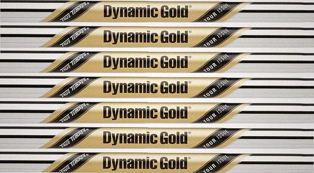 True Temper Dynamic Gold Tour Issue X100 (X-Stiff) Shafts 4-PW .355 Taper Tip