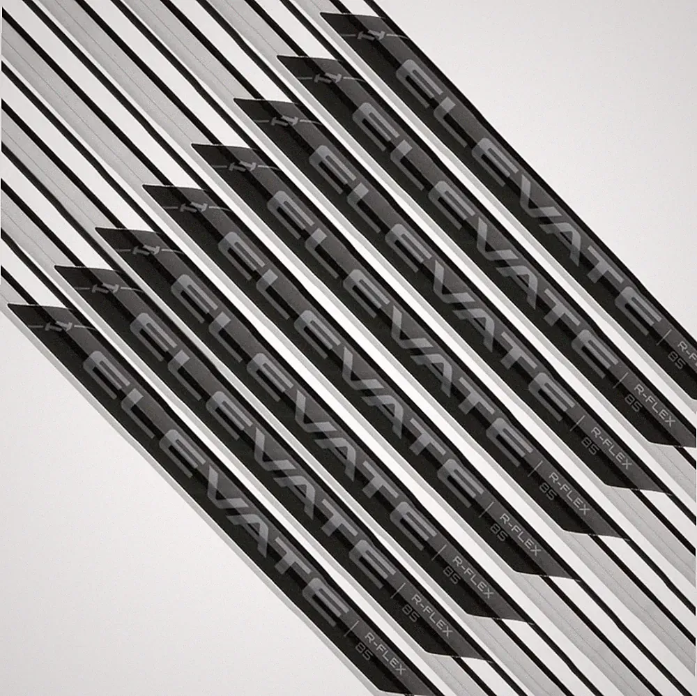 True Temper Elevate 85 Black .370" Tip Steel Iron Golf Club Shafts BUNDLE Sets