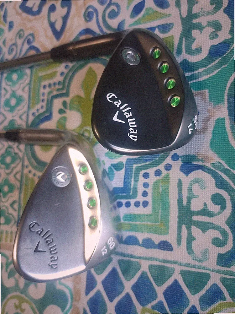 Two Mens Left Handed Callaway PM Grind 19 Wedges - 56/14 and 60/12