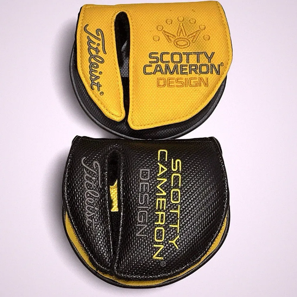 TWO Scotty Cameron x Titleist Putter Head Covers, One Has Wear, See Below!